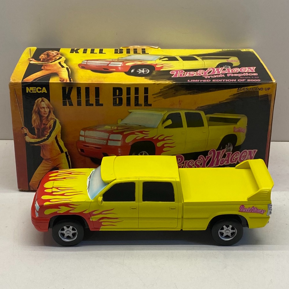 Pre Owned Neca Kill Bill Pussy Wagon Truck Replica Boxed Own Less